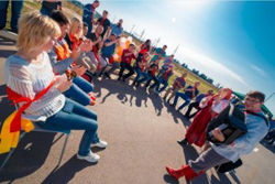 Employees enjoy listening to ethnic music