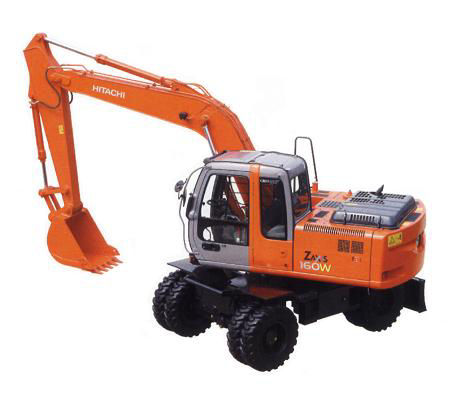 ZAXIS160W Wheel-Drive Type Hydraulic Excavator
