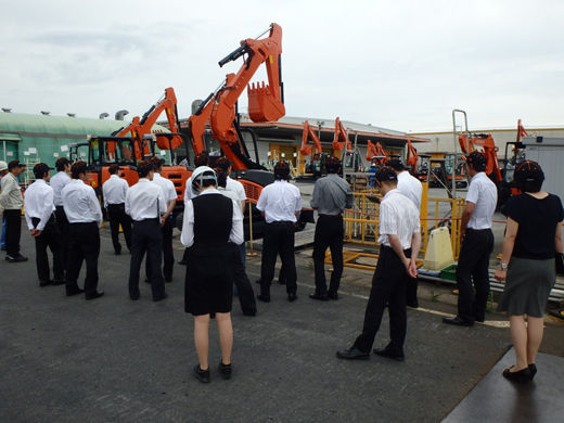 Tour of lift inspection site