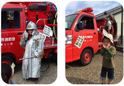 Children were also firefighters for the day!