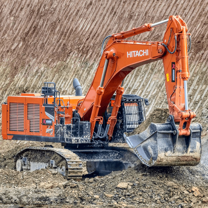 Hitachi machines at work - HitachiCM Europe