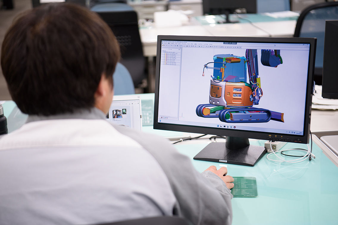 3D CADを用いた立体設計で、ユーザーと環境にやさしい最適設計を実現。