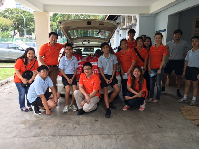 HMAP members and volunteers with The Boys’ Brigade