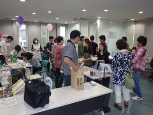 Joint events with Hitachi Health Insurance Society were also held