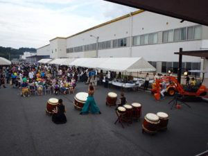 Japanese drums of the all-female Kumiko Troupe