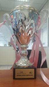First place trophy