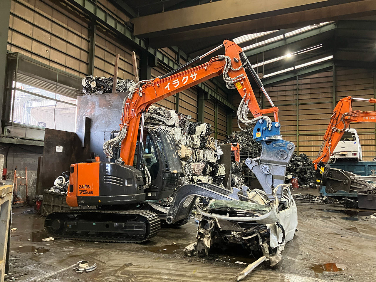 廃子 Hitachi ZX75US Excavator | VI Equipment Ltd.