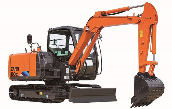 Mini excavator for civil construction use ZX60C-5A released for 