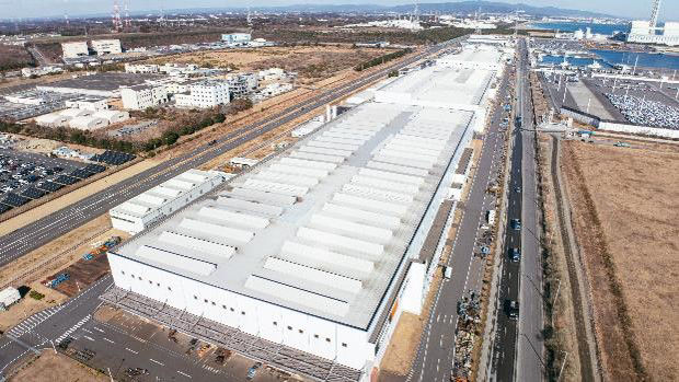日立建機　常陸那珂臨港工場
