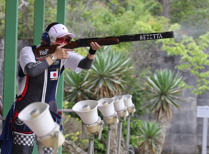 中山由起枝選手