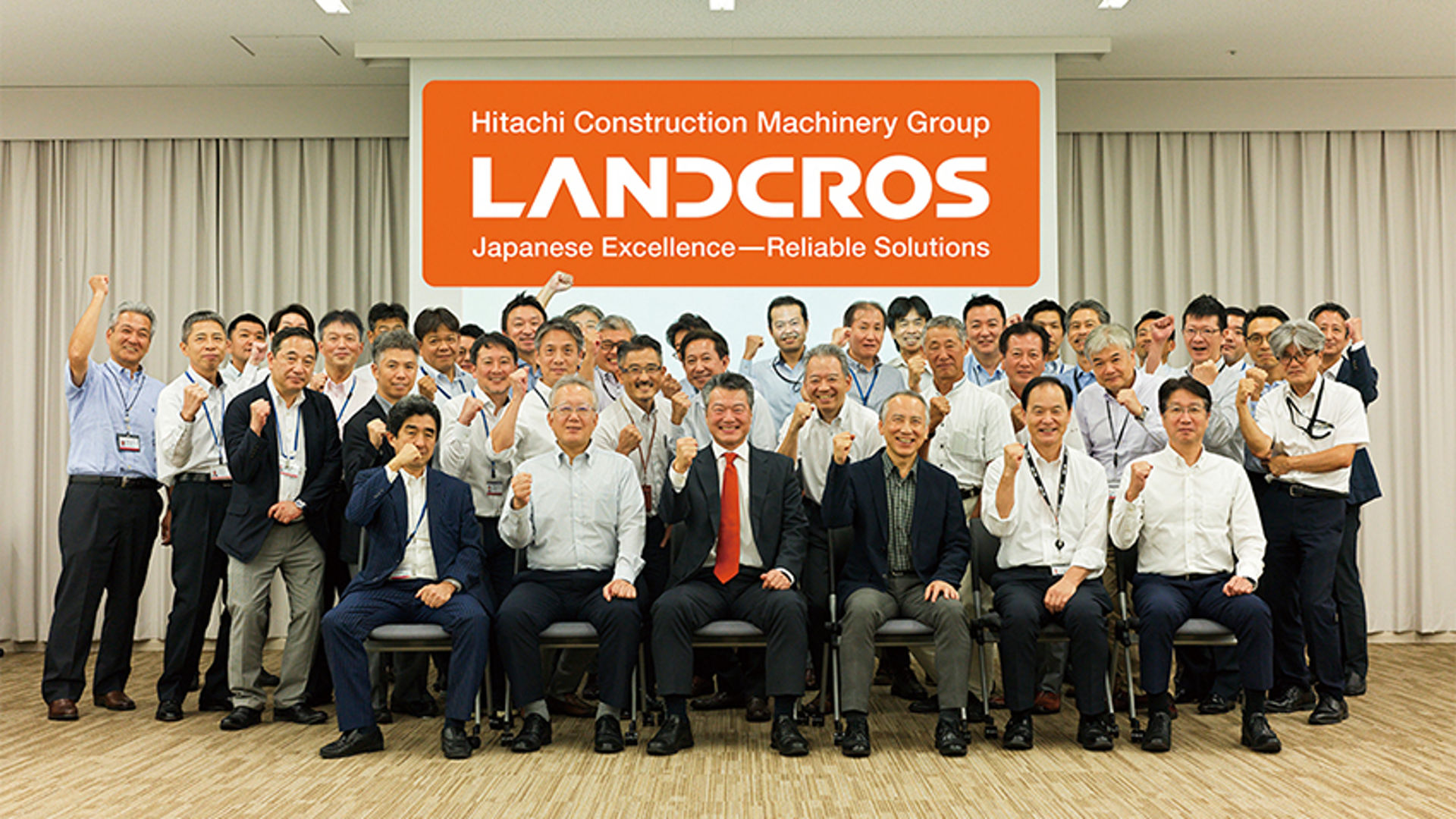A Message from the President / Birth of “LANDCROS” – Behind the
