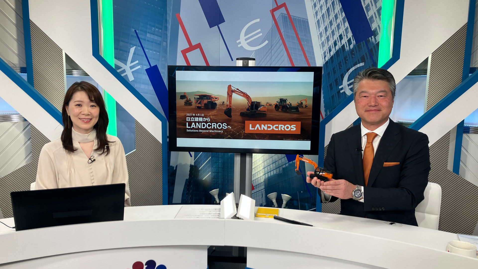 日経CNBC「トップに聞く」に執行役社長兼COOの先崎正文が出演しました
