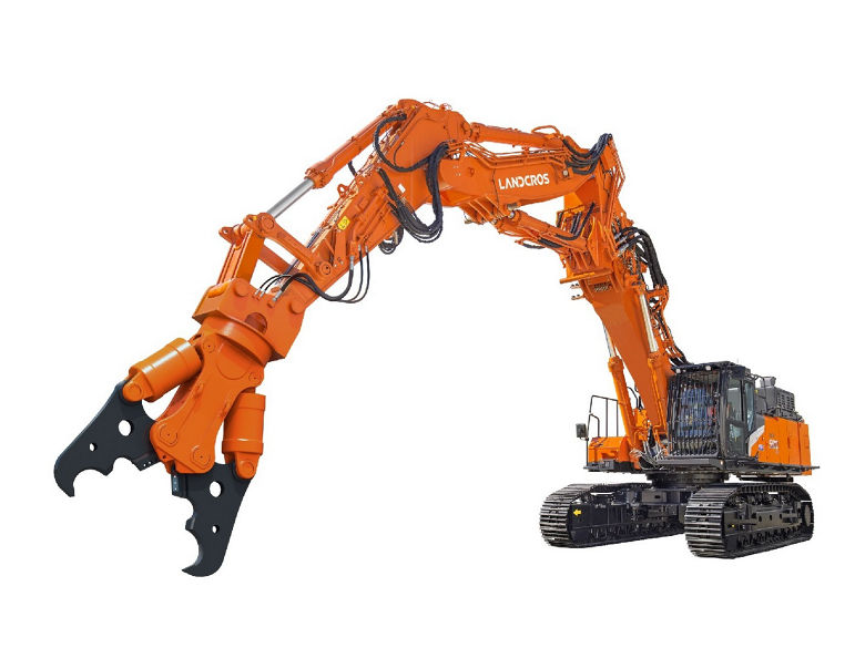 マルチブーム解体仕様機ZX500LCK-7の受注を開始 - 日立建機