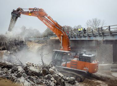 Hitachi machines at work – 18 July 2023 - HitachiCM Europe