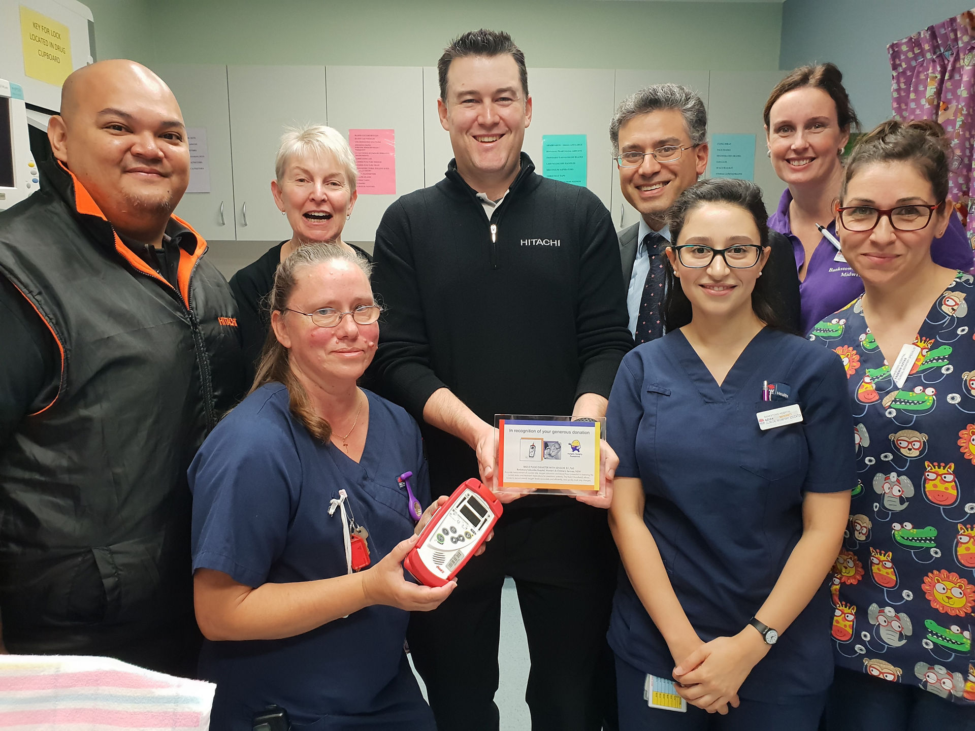 Community Support in Paediatric Healthcare (Hitachi Construction Machinery Australia)