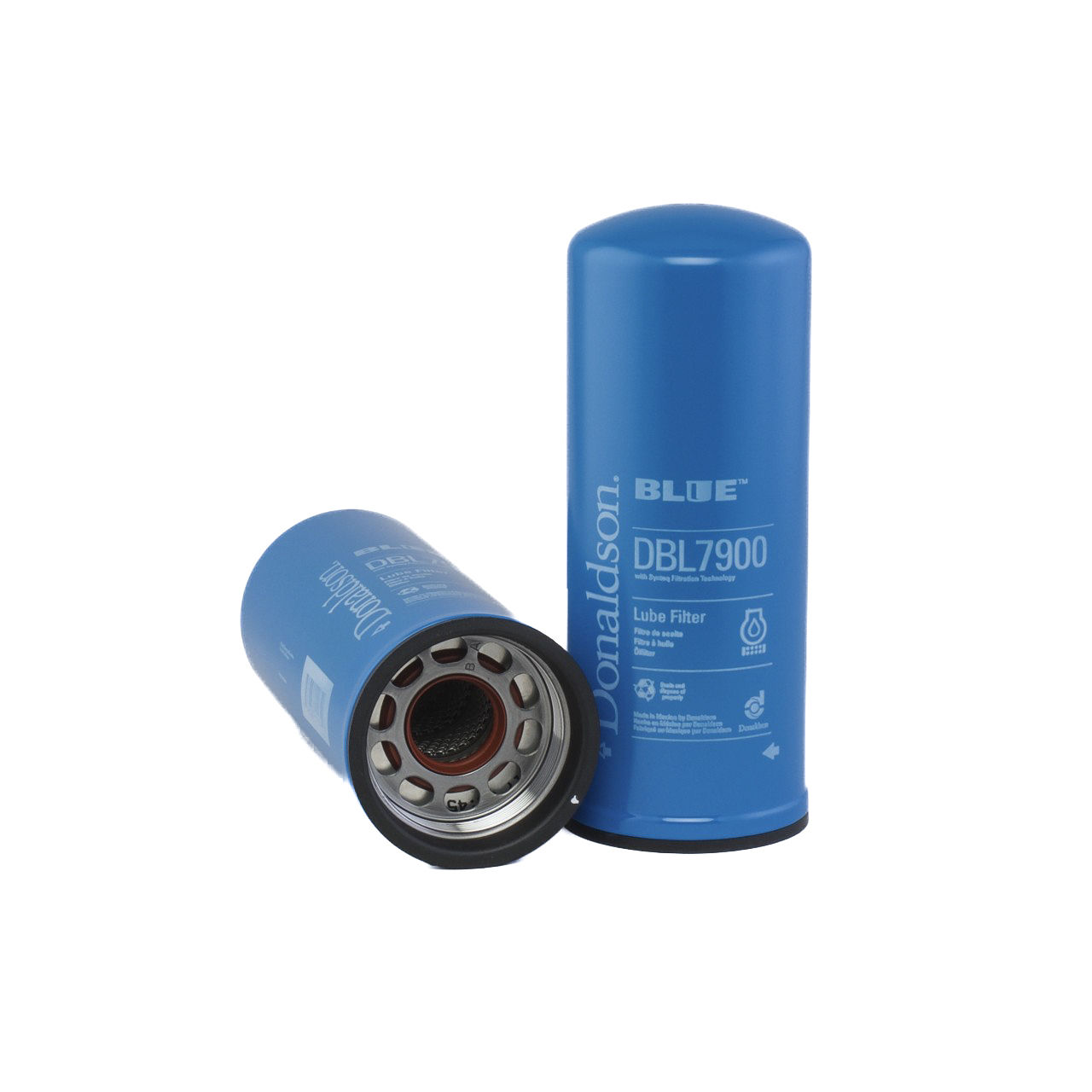 Donaldson DBL7483 Lube Filter – Spin-On Full Flow – For Mack/Volvo Engines – Blue