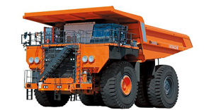 日立建機　ダンプ ブラッドケン社が日立建機グループリジッドダンプトラック向け