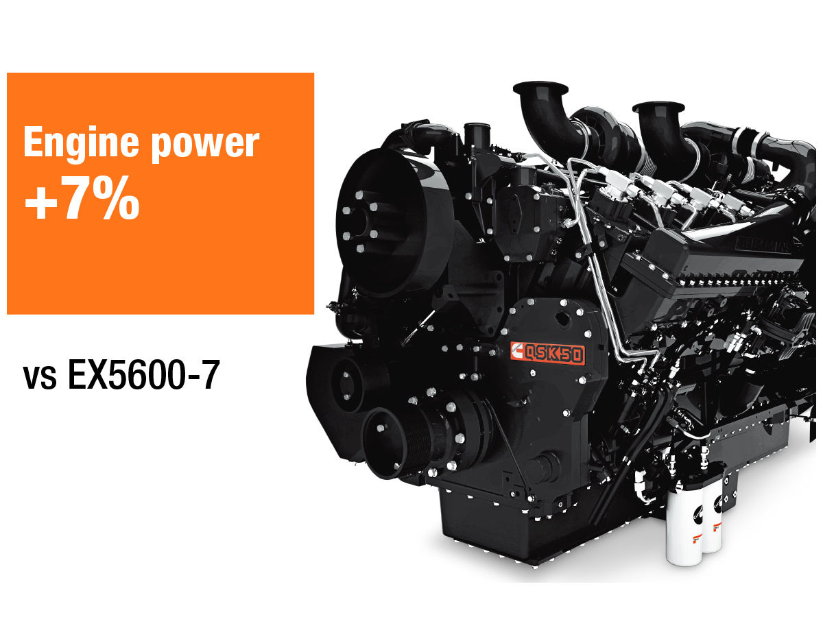 EX5600-7P Large Excavators - Hitachi Construction Machinery