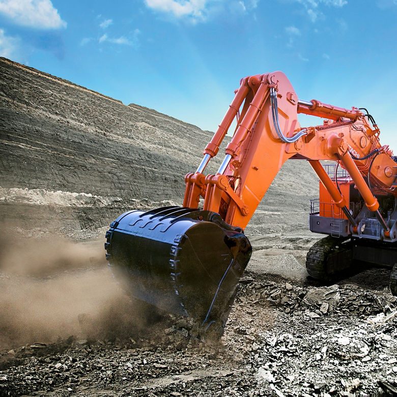 超大型油圧ショベルEX5600-7Pバックホウ仕様機を発売 - 日立建機