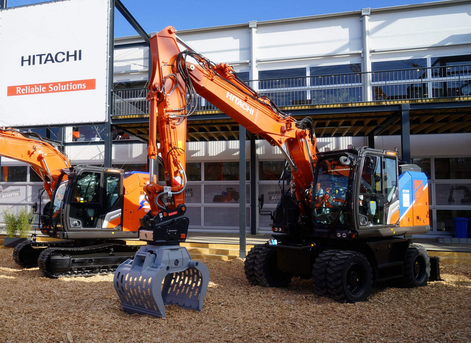 De elektrische ZE150W werd tijdens bauma voor het eerst getoond