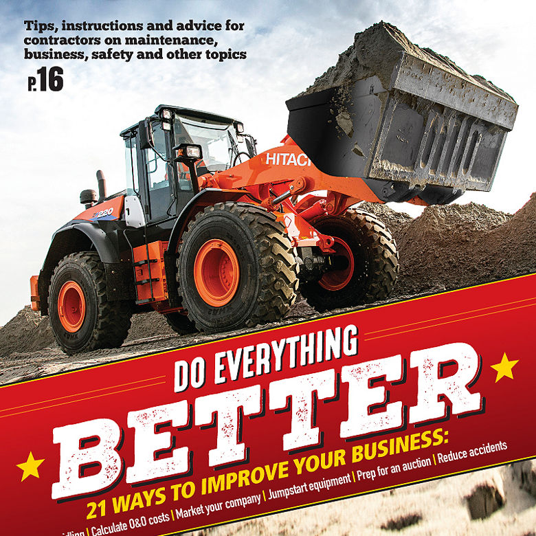 ZW220-6 Featured in Equipment World - Hitachi Construction