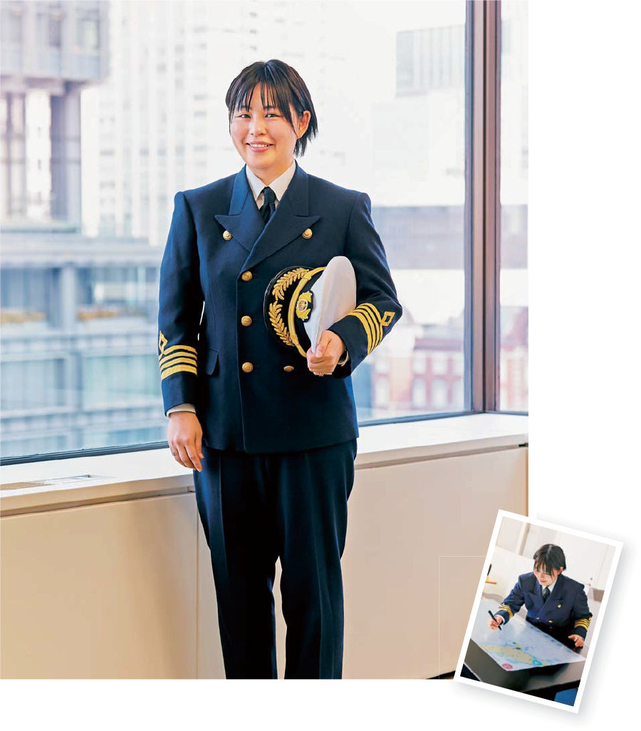 日本郵船株式会社 海務グループ 調査役・船長 小西智子さん