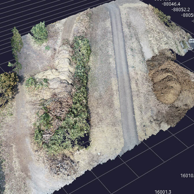 Solution Linkage Point Cloud makes it simple to convert drone surveying to point clouds