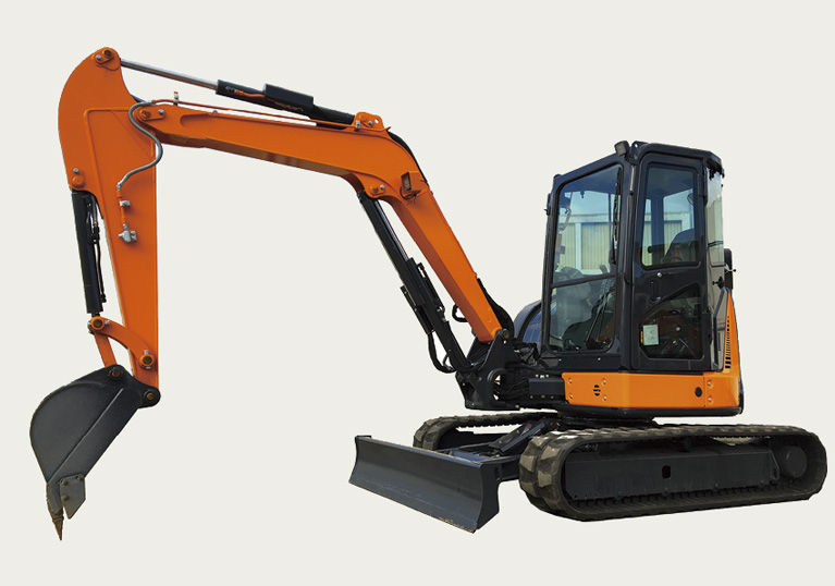   What kind of features are available with the low-carbon construction machinery?