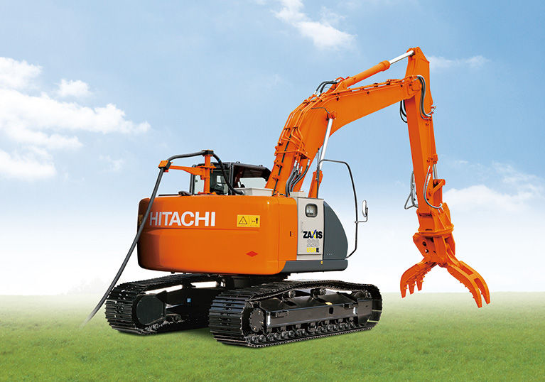   What kind of features are available with the low-carbon construction machinery?