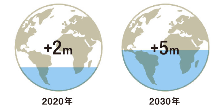 Places which have become uninhabitable due to the rising sea level are cropping up one after another!