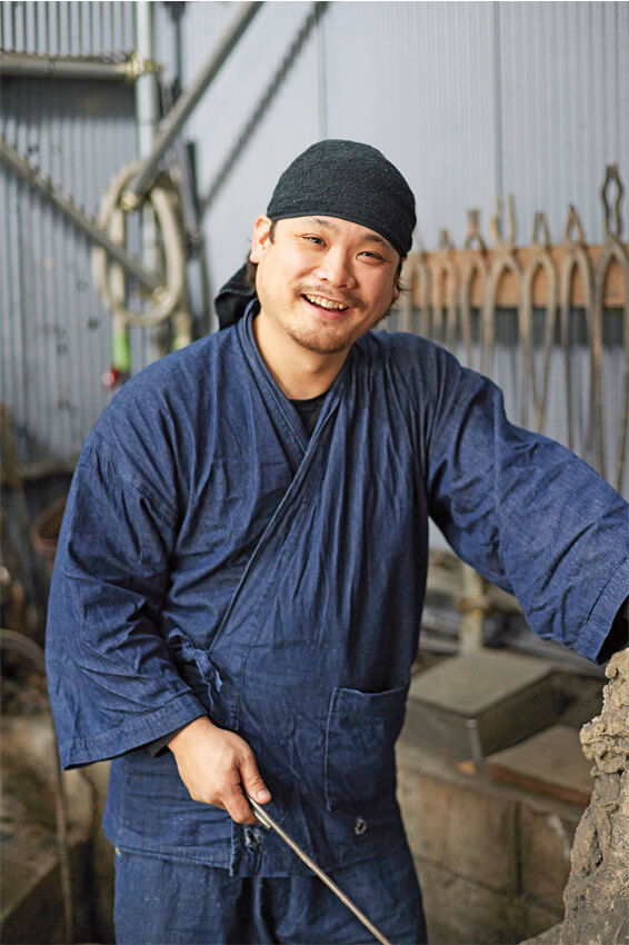 平田鍛刀場 刀工 平田祐平さん