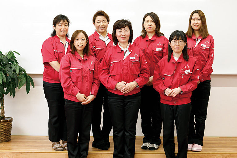 水谷さんが働く本社も7割以上が女性社員だ。