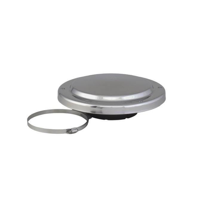 INLET HOOD, BRIGHT STAINLESS