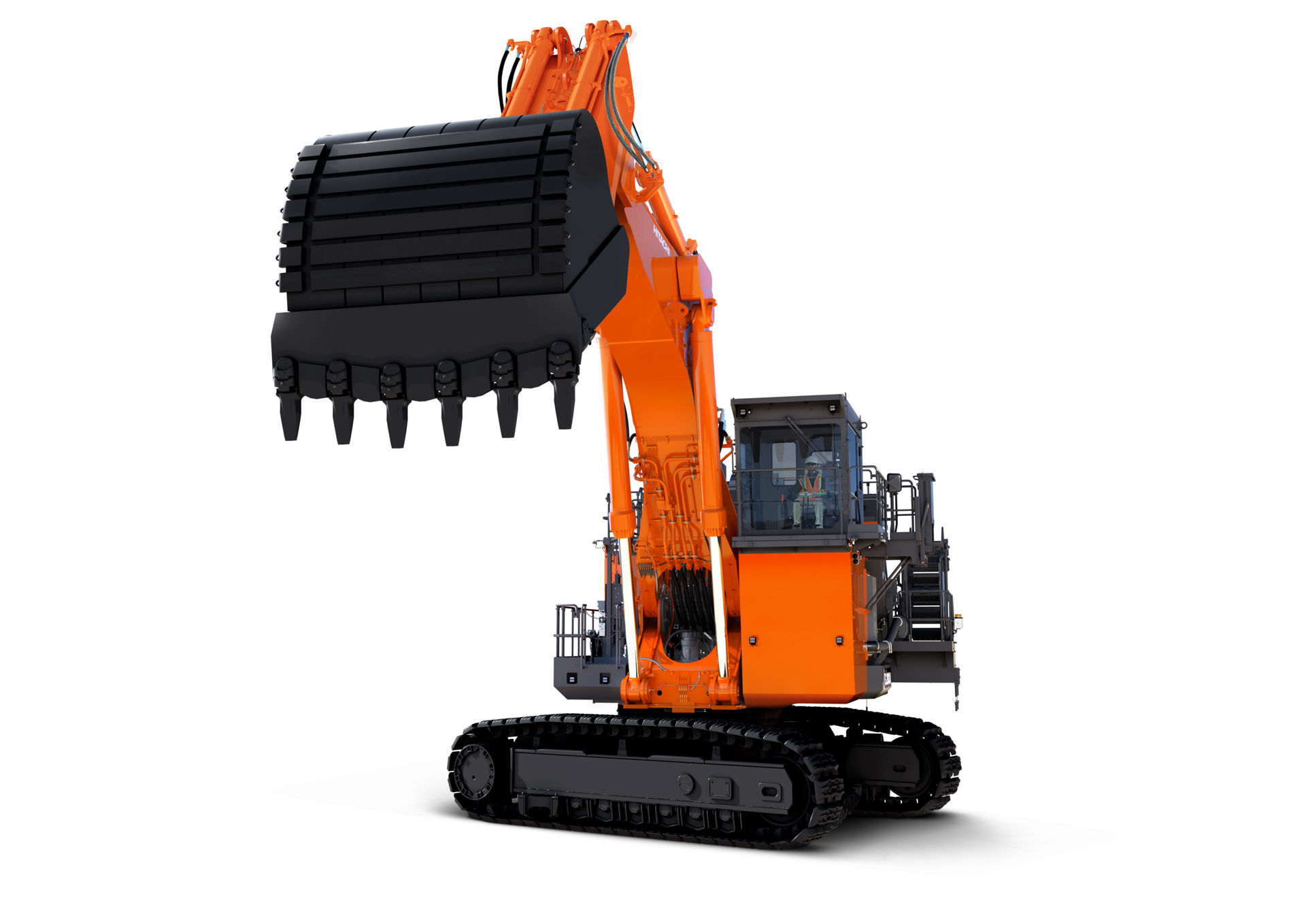 The EX2000-7 ultra-large hydraulic excavator (for illustrative purposes only) 