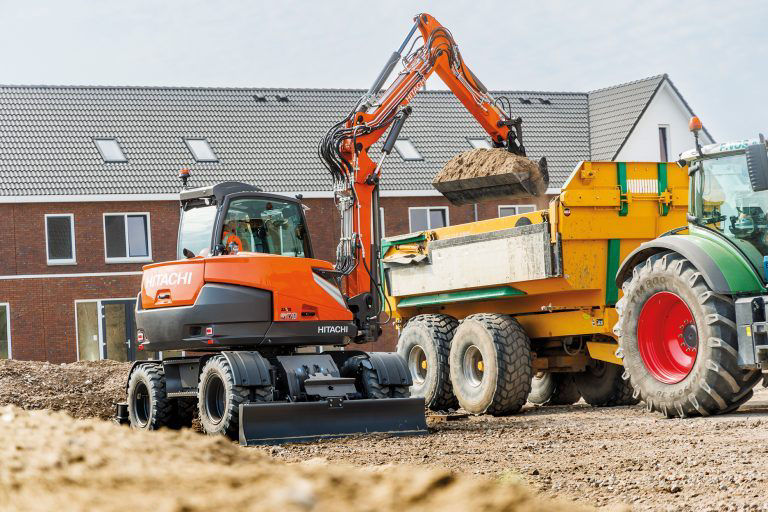 ZX95W-7 Wheeled Excavators - HitachiCM Europe