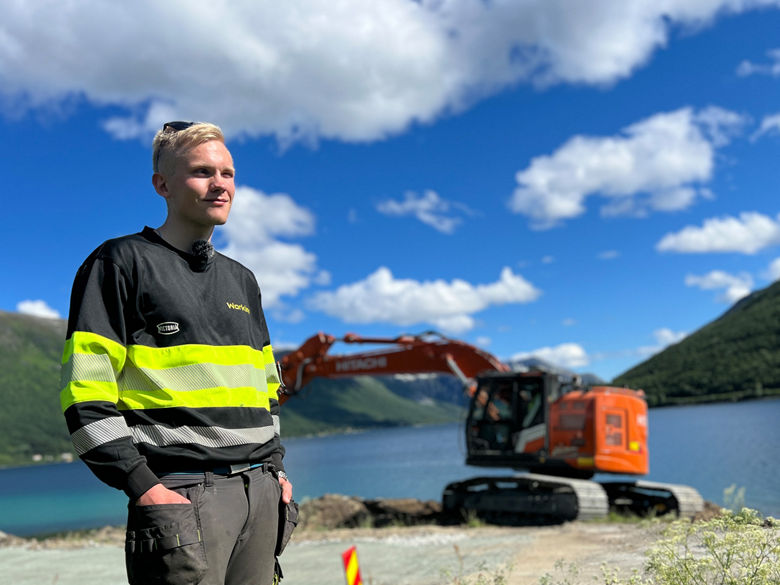Is this Norway's most scenic construction site? - HitachiCM Europe