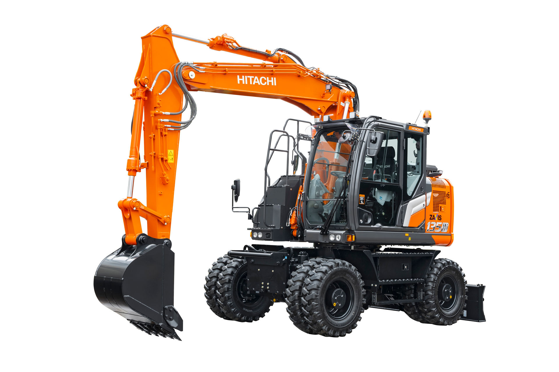 ZX135W-7 Wheeled Excavators - HitachiCM Europe