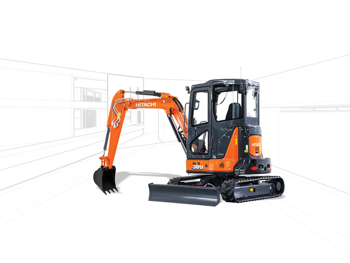 ZX38U-6 Mini Excavators - HitachiCM Europe