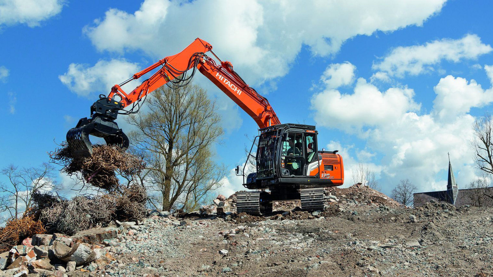 Il comfort degli ZX130-7 e ZX135US-7 Hitachi - HitachiCM Europe