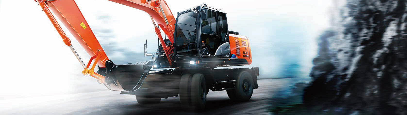 ZX170W-5A Wheeled Excavators - HitachiCM Europe