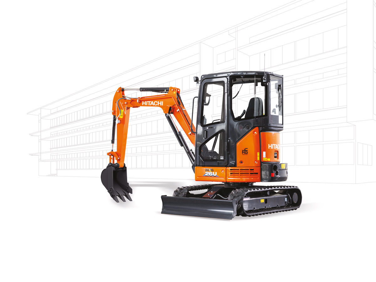 ZX26U-6 Mini Excavators - HitachiCM Europe