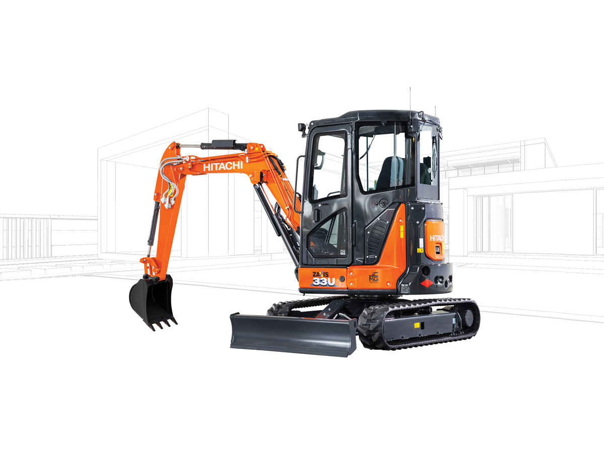 ZX38U-6 Mini Excavators - HitachiCM Europe