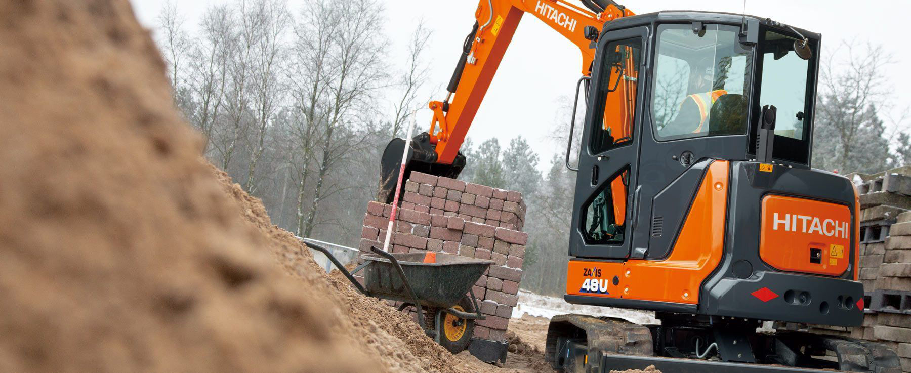 ZX48U-6 Mini Excavators - HitachiCM Europe