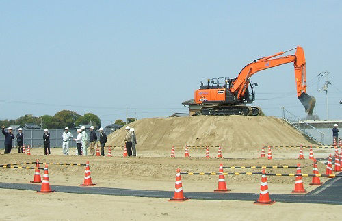 日立建機 香川ICTデモサイト