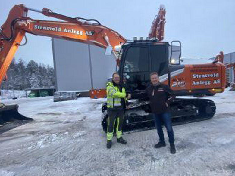 Norway s first ZX210LC-7 makes a big difference - HitachiCM Europe
