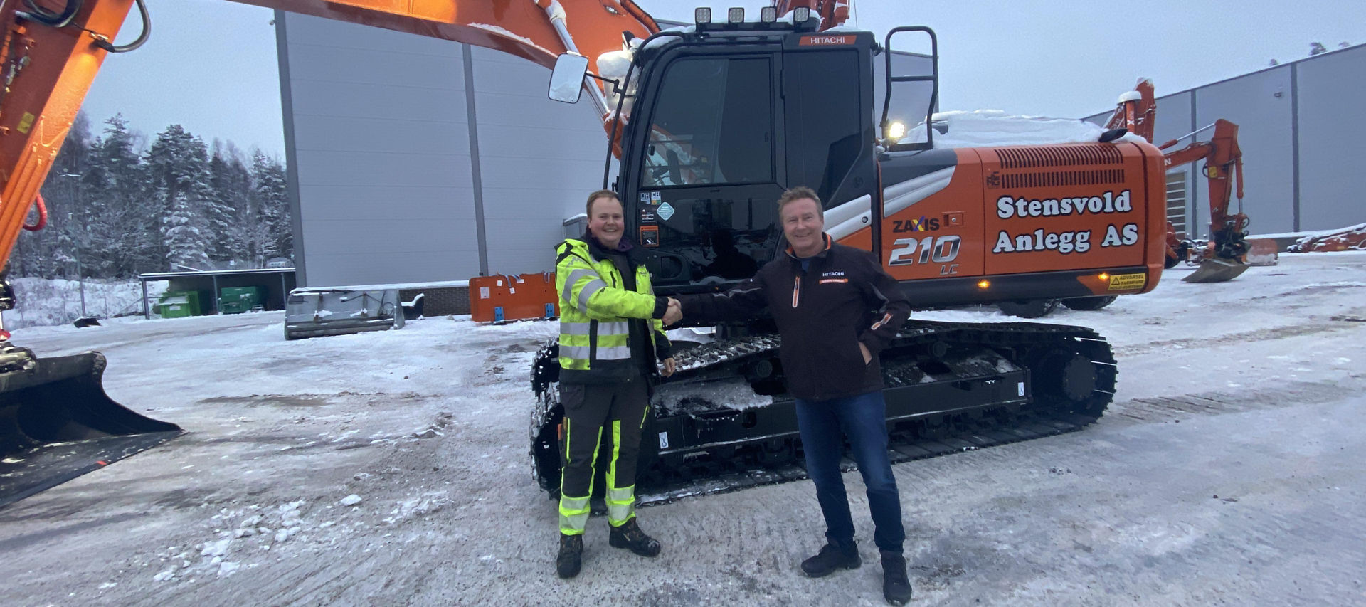 Norway s first ZX210LC-7 makes a big difference - HitachiCM Norway s first ZX210LC-7 makes a big difference - HitachiCM