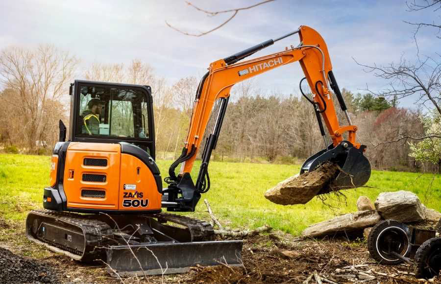 ZX50U-5N Mini Excavators - Hitachi Construction Machinery Latin