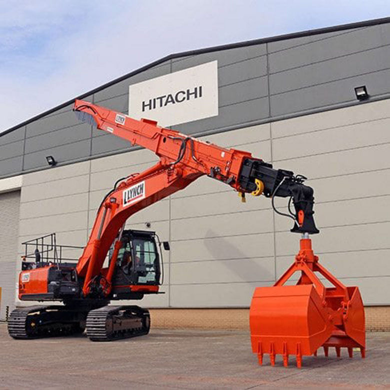 Lynch Plant Purchase Hitachi ZX350LC-5 Chameleon Excavator as Part