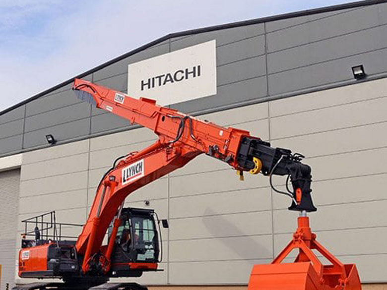 Lynch Plant Purchase Hitachi ZX350LC-5 Chameleon Excavator as Part