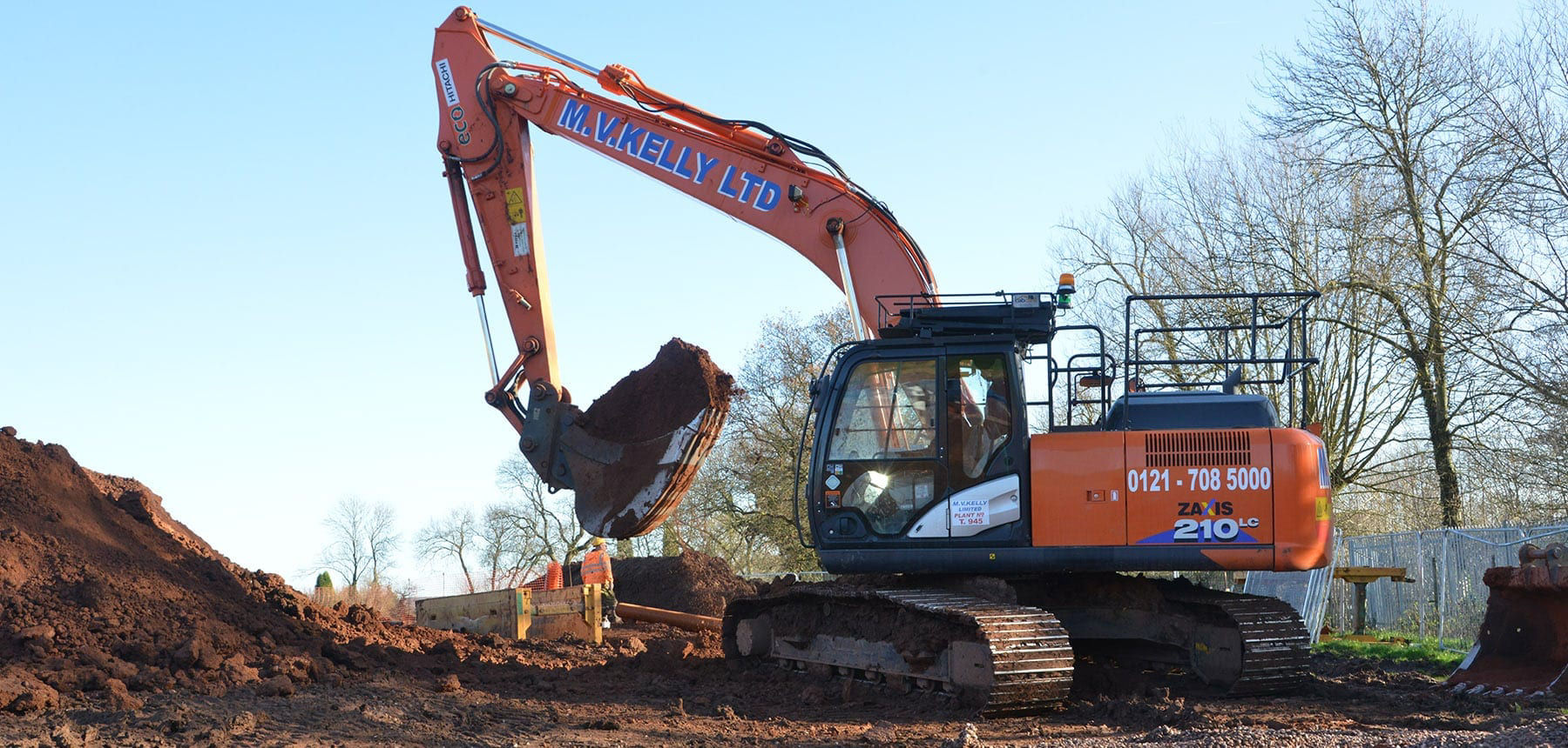 ayanocchi Hitachi ZX155W (17 Tonne Wheeled ZT Excavator) | M O'Brien Plant Hire